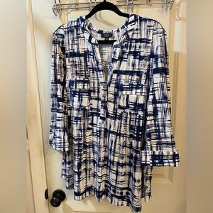 Blue & White Cocomo blouse